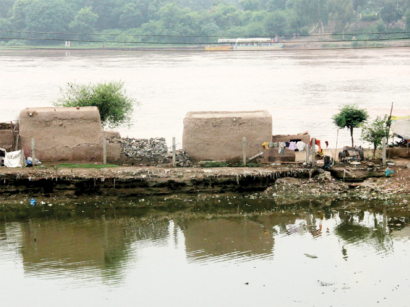 the district coordination officer directed civil defence officials to announce the shifting to higher ground in gypsy settlements on saturday night