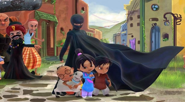 burka avenger photo publicity burka avenger photo publicity
