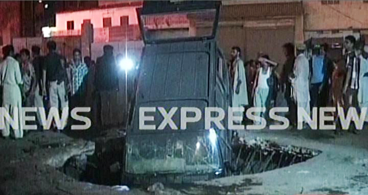 Eleven Killed In Lyari Blast Targeting Mpa Javed Nagori