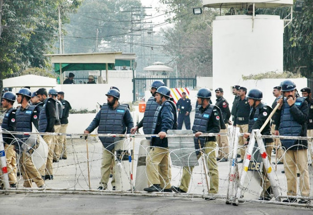 file photo of the us consulate in lahore during a protest photo online file file photo of the us consulate in lahore during a protest photo online file