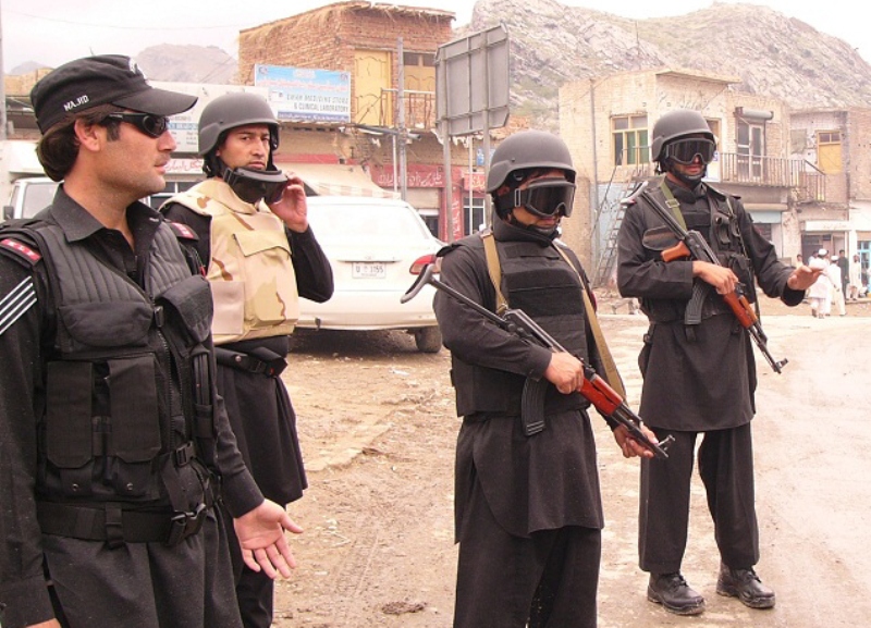 levies personnel during a search operation photo express file