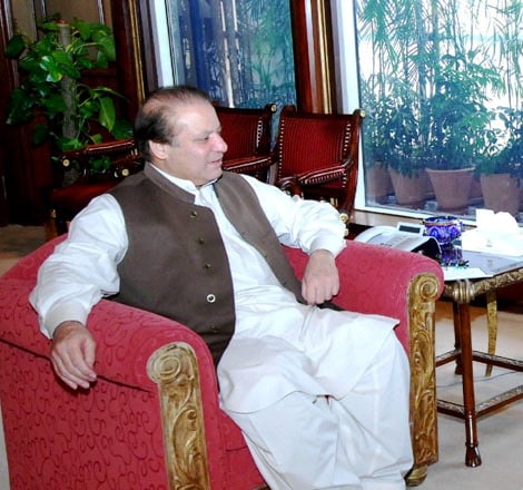 prime minister nawaz sharif photo pid file