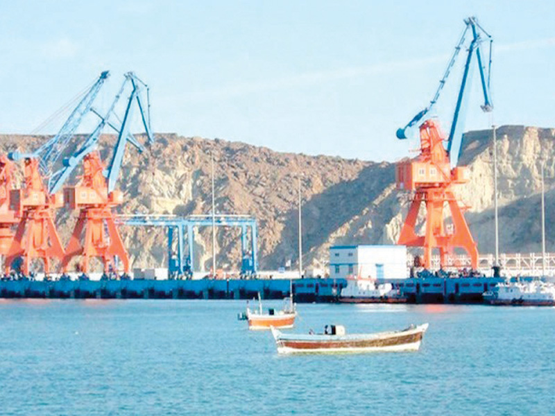 gwadar port stretches across a larger economic corridor from balochistan to china linking it to the arabian sea photo file