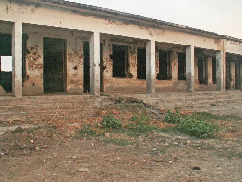 protests over the location of girls high school mayar in the 90s led to its current condition an abandoned building illegally housing livestock photo baseer qalandar express protests over the location of girls high school mayar in the 90s led to its current condition an abandoned building illegally housing livestock photo baseer qalandar express