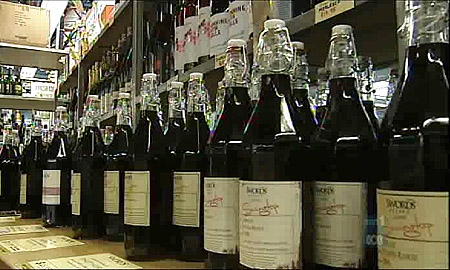 in karachi there are up to 50 wine shops which were closed down in the month of ramazan after the holy month ended wine dealers were reluctant however to immediately open their shops photo file
