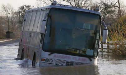 raging torrent sweeps away passenger bus carrying 60 raging torrent sweeps away passenger bus carrying 60