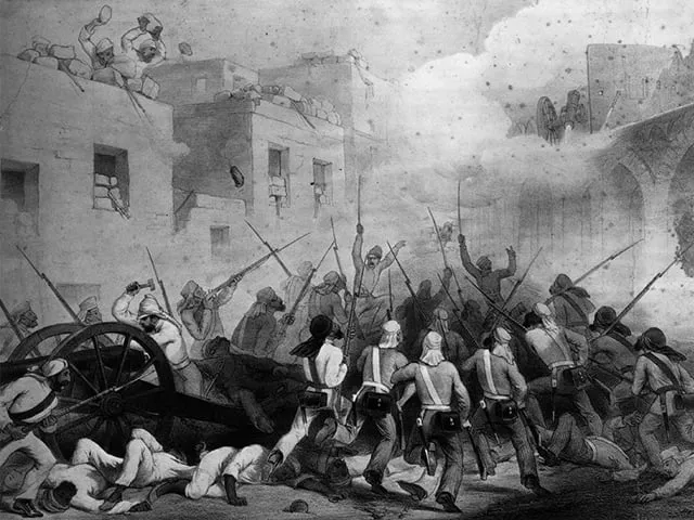 1857 british soldiers storming delhi during the indian mutiny photo getty 1857 british soldiers storming delhi during the indian mutiny photo getty