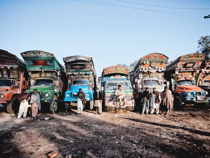stunning images emerge on pakistani truck art as a german mechanical engineer travels through 11 countries photo matthias barth stunning images emerge on pakistani truck art as a german mechanical engineer travels through 11 countries photo matthias barth