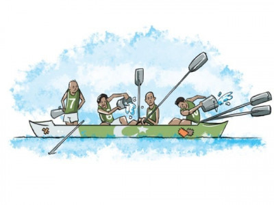 pakistan prepare for world rowing event