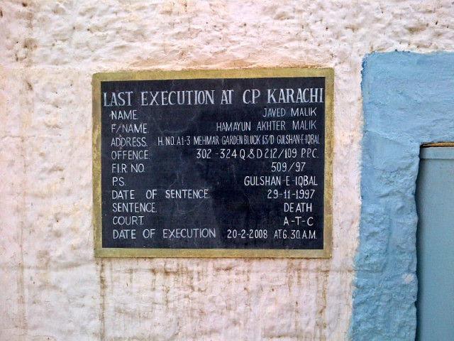 a plaque at the entrance bears details of the last execution that took place in the jail photo rabia ali express a plaque at the entrance bears details of the last execution that took place in the jail photo rabia ali express