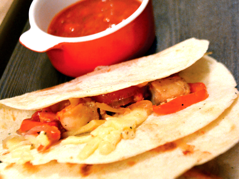 recipe tortilla wraps with chicken pineapple filling