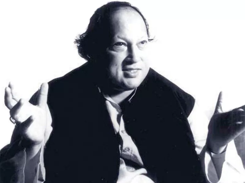 nusrat fateh ali s name is listed the guinness book of world records as a qawwali artist photo file nusrat fateh ali s name is listed the guinness book of world records as a qawwali artist photo file
