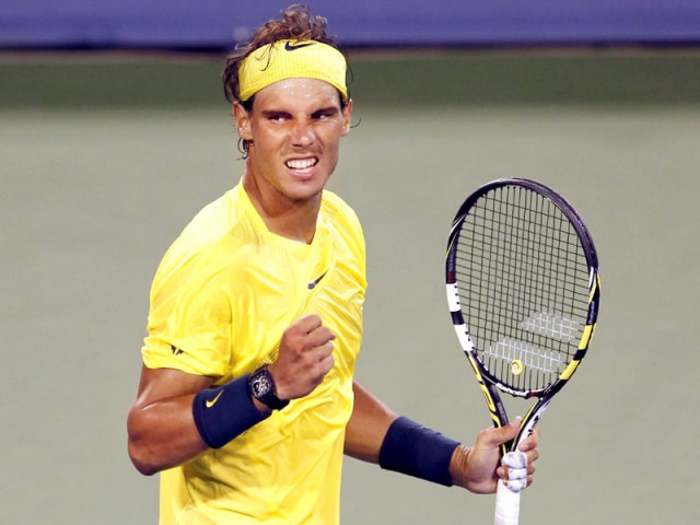 according to the atp tour nadal will be able to move up to second overall should he win the title today photo reuters according to the atp tour nadal will be able to move up to second overall should he win the title today photo reuters