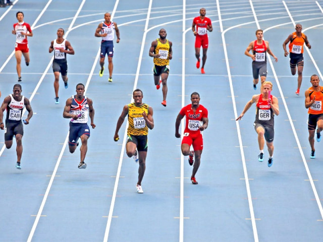 bolt said he is looking to defend his titles at the next olympics in rio in 2016 photo afp bolt said he is looking to defend his titles at the next olympics in rio in 2016 photo afp