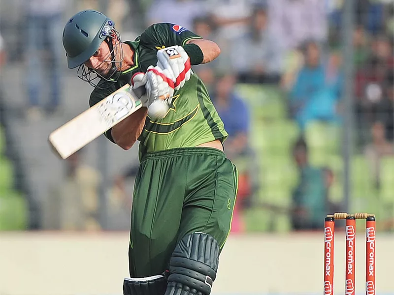 the hammad azam led side were on the back foot against an indian attack comprising of sandeep sharma and sandeep warrier who put them under pressure with quick strikes photo afp the hammad azam led side were on the back foot against an indian attack comprising of sandeep sharma and sandeep warrier who put them under pressure with quick strikes photo afp