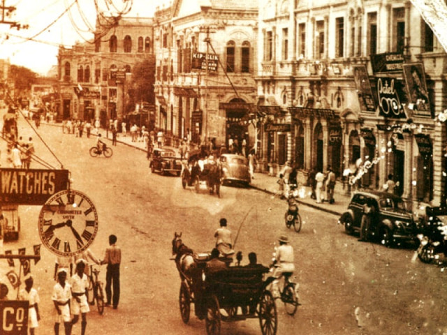 according to writer hamida khuhro karachi used to be a vibrant city some of its vibe captured in this photo published in muhammad ali shaikh s sindh through the centuries photo courtesy sindh through the centuries according to writer hamida khuhro karachi used to be a vibrant city some of its vibe captured in this photo published in muhammad ali shaikh s sindh through the centuries photo courtesy sindh through the centuries