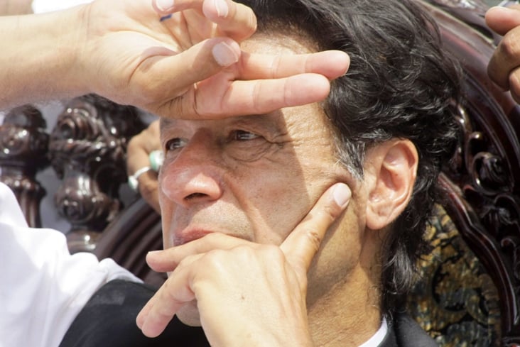 pti chairman imran khan photo afp file