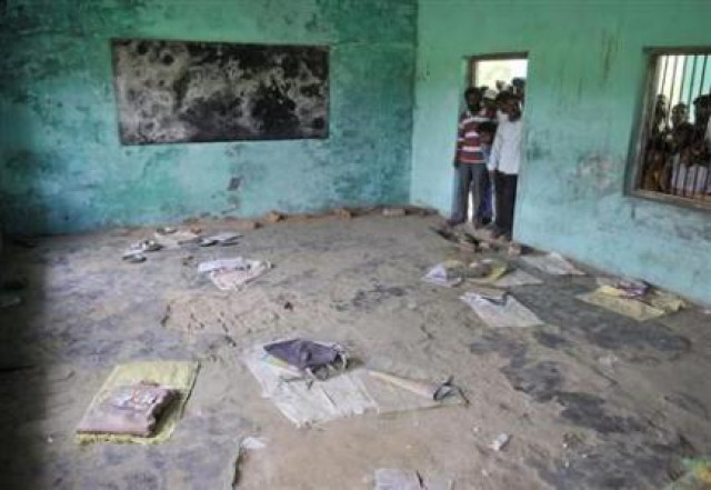around 476 educational institutions have been destroyed due to militancy in the federally administered tribal areas fata photo reuters around 476 educational institutions have been destroyed due to militancy in the federally administered tribal areas fata photo reuters