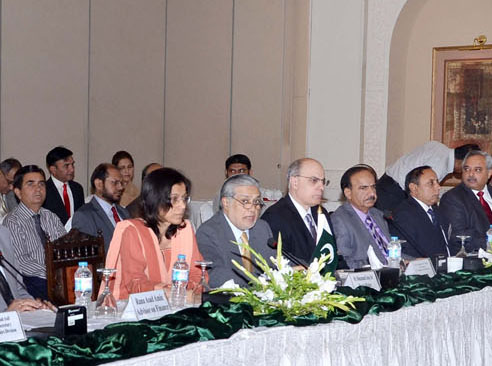 federal minister for finance senator ishaq dar co chairing the inaugral session of pak nepal joint ministerial commission in islamabad photo pid