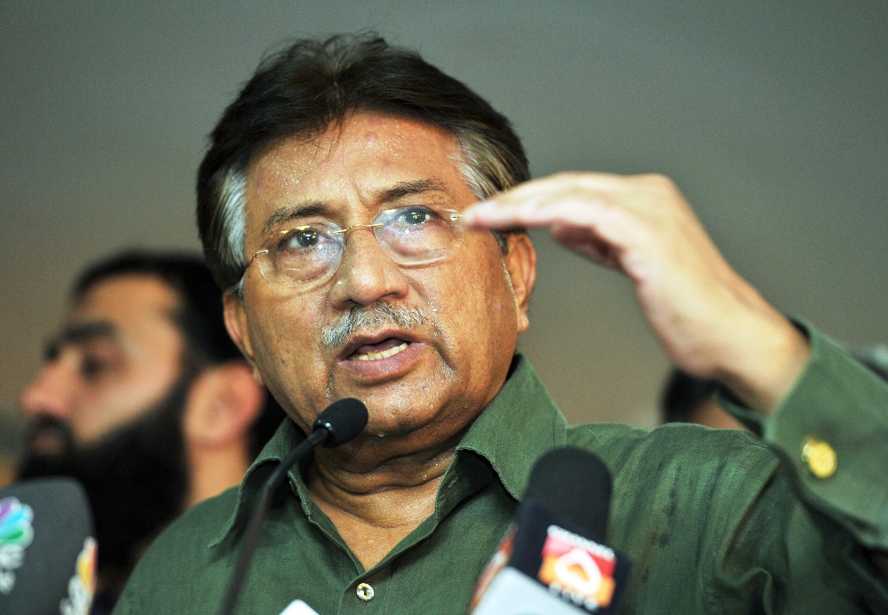 former president pervez musharraf speaks during a news conference in dubai in this march 23 2013 photo reuters