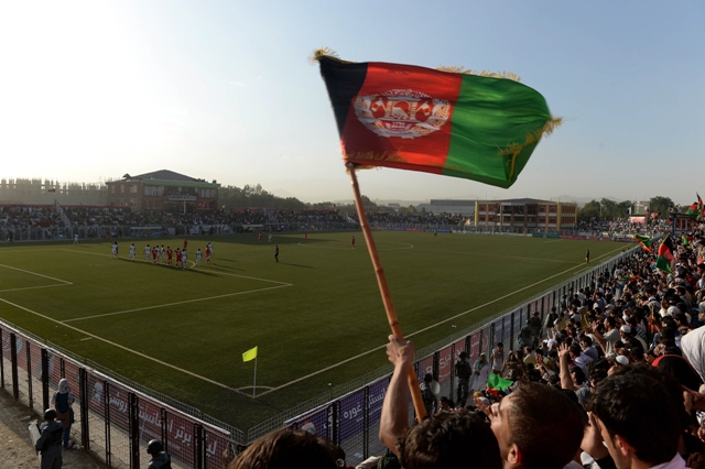 afghan fans celebrate following their team 039 s second goal against pakistan photo afp