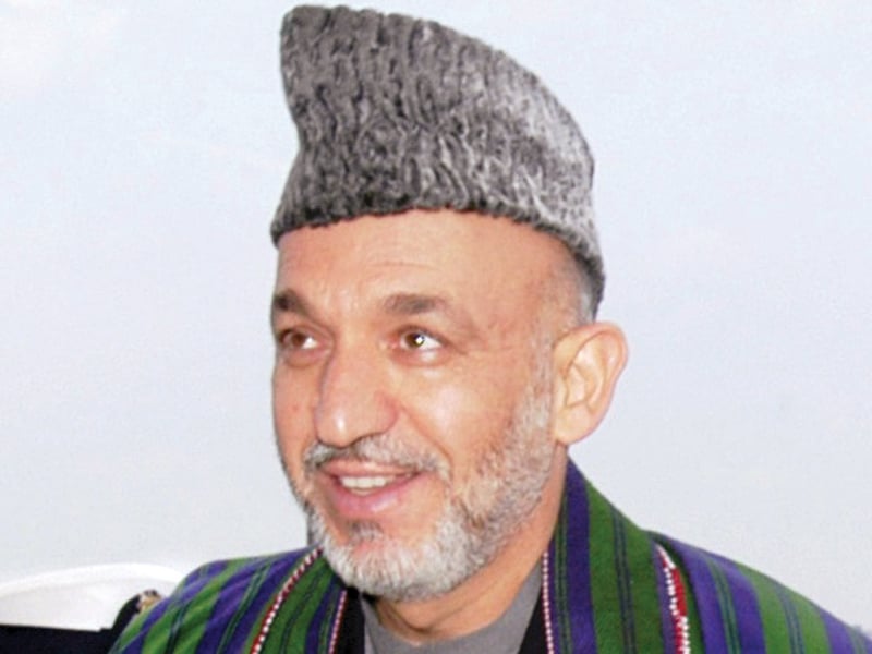 hamid karzai photo file