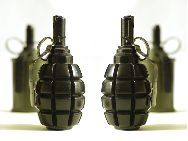 seven grenades were found in possession of the militants photo creative commons