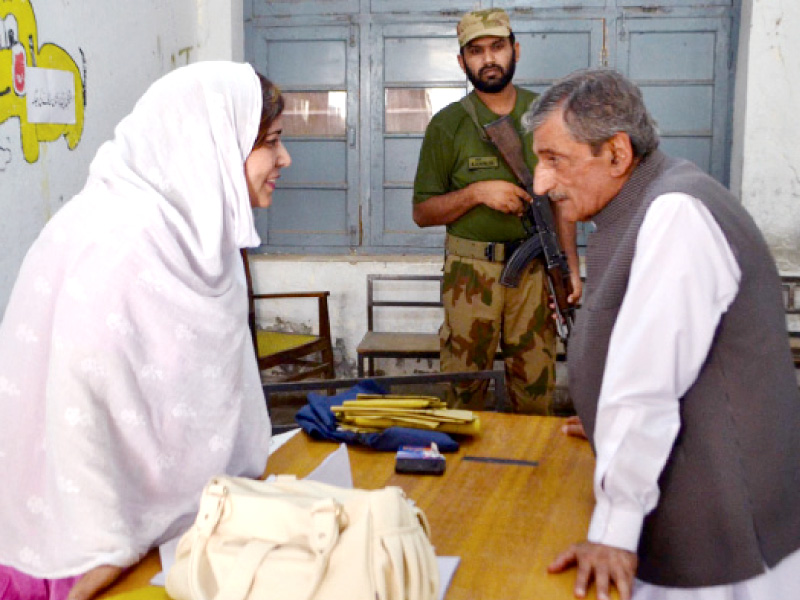 ghulam bilour who won the na 1 seat according to unofficial results also got into a spot of trouble as an fir was registered against him and his gunmen for celebratory aerial firing