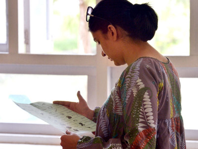 by polls 2013 no real interest but some real ballots