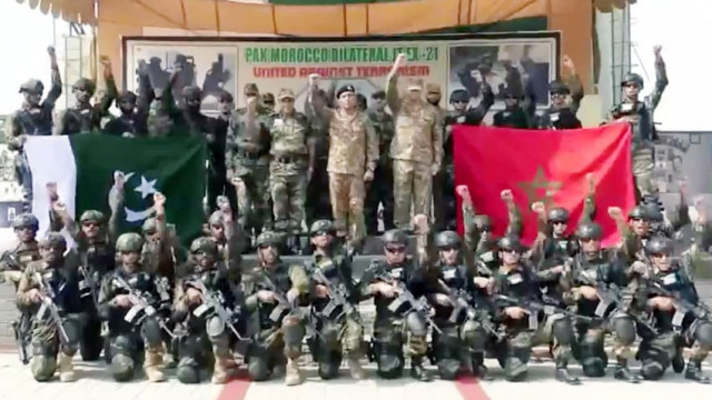pakistan morocco joint military exercise concludes in pabbi