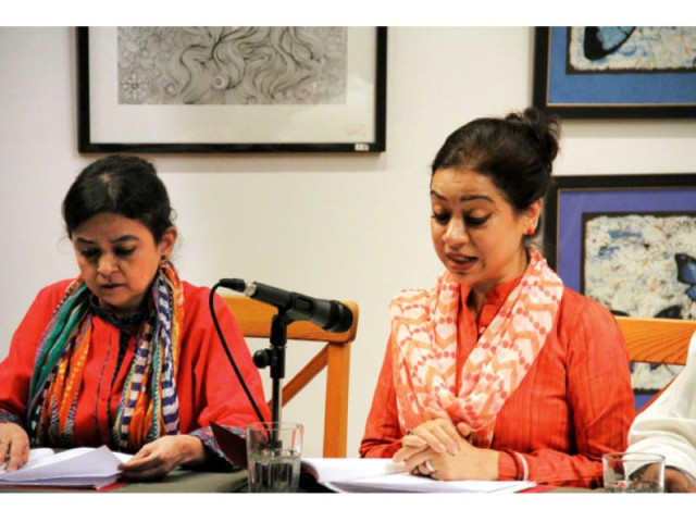 zambeel dramatic readings organised an event at t2f where asma munderwala left mahvash faruqi left centre ehteshamuddin right centre and syed meesam naqvi right mesmerised the audience with manto s plays photo ayesha mir express zambeel dramatic readings organised an event at t2f where asma munderwala left mahvash faruqi left centre ehteshamuddin right centre and syed meesam naqvi right mesmerised the audience with manto s plays photo ayesha mir express
