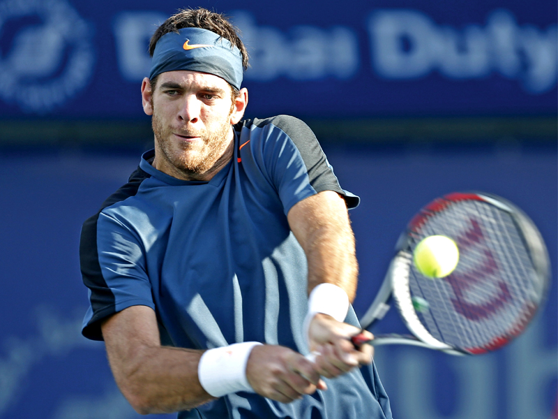 del potro who won his 15th atp crown earlier this month at washington has gained confidence from these victories ahead of the start to his us open campaign photo afp