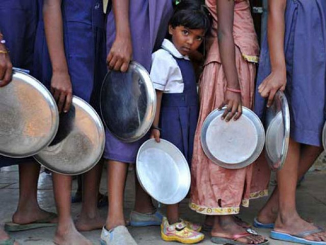 free lunches are offered to some 120 million schoolchildren throughout india in what is the world s largest school feeding programme photo afp