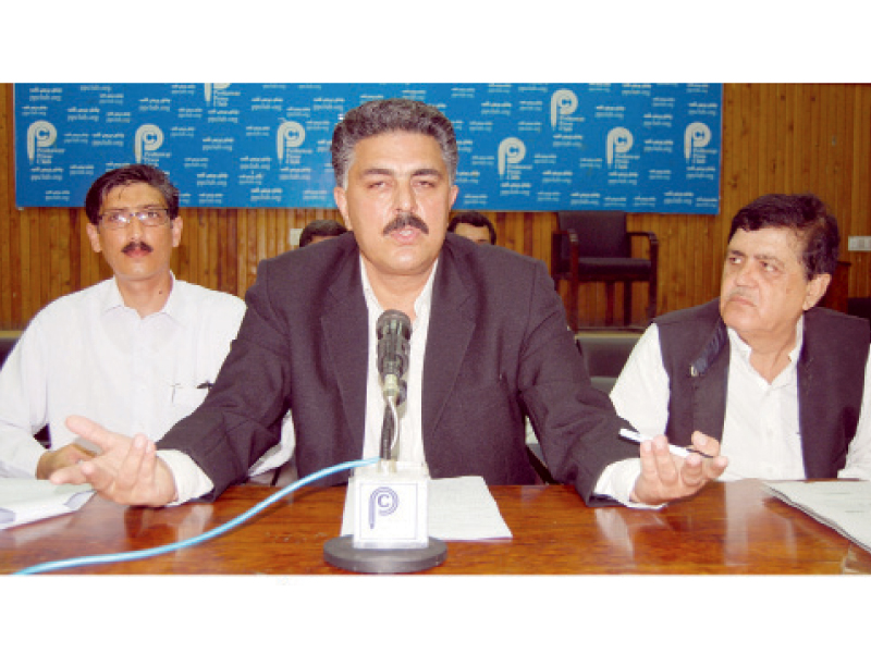 fata lawyers forum president muhammad ijaz mohmand claimed people in the tribal areas are subjected to tyrannical rule photo express