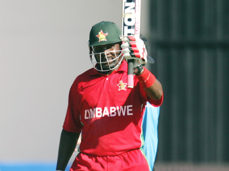 masakadza was zimbabwe s hero yesterday as his innings helped the home team pull off a major upset against fancied opponents pakistan photo afp