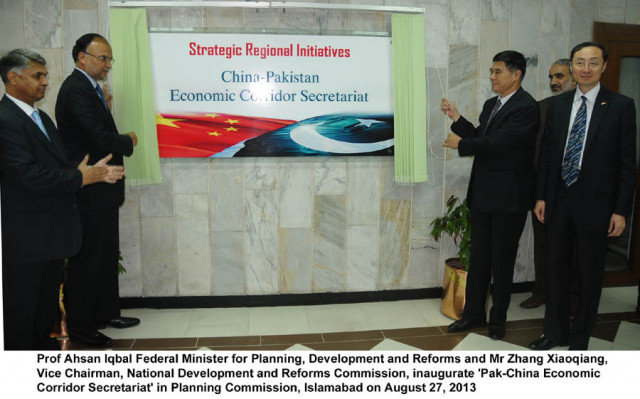 federal minister for planning development and reforms ahsan iqbal and national development and reforms commission vice chairman zhang xiaoqiang inaugurate the 039 pak china economic secretariat 039 at the planning commission in islamabad photo pid federal minister for planning development and reforms ahsan iqbal and national development and reforms commission vice chairman zhang xiaoqiang inaugurate the 039 pak china economic secretariat 039 at the planning commission in islamabad photo pid