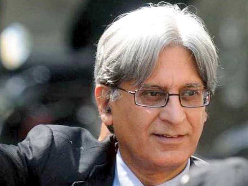 senator barrister aitazaz ahsan also offered his resignation from the upper house of parliament on tuesday