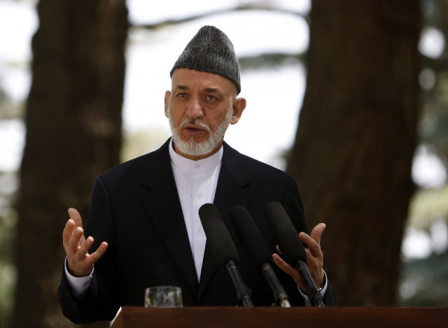 file photo of afghan president hamid karzai photo reuters file photo of afghan president hamid karzai photo reuters