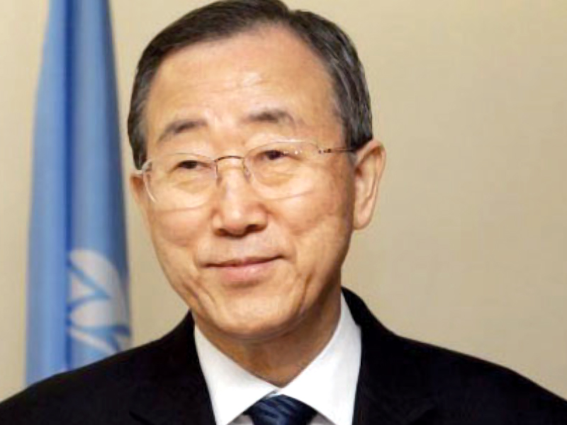 un secretary general ban ki moon photo file