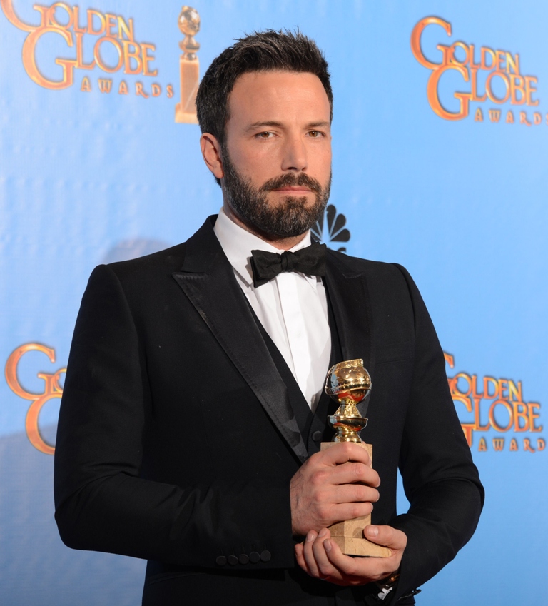 ben affleck poses in the press room with his best director of a motion picture award for quot argo quot at the golden globes awards ceremony in beverly hills in this january 13 2013 file photo photo afp