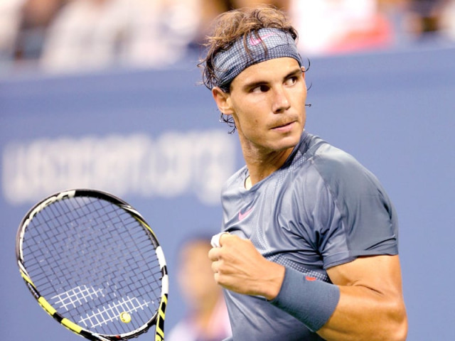 rafael nadal celebrates his victory in his men s singles second round match against rogerio dutra silva of brazil photo afp rafael nadal celebrates his victory in his men s singles second round match against rogerio dutra silva of brazil photo afp