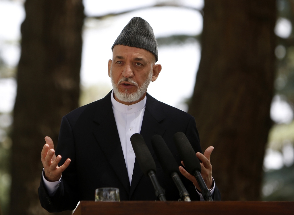 file photo of afghan president hamid karzai photo reuters