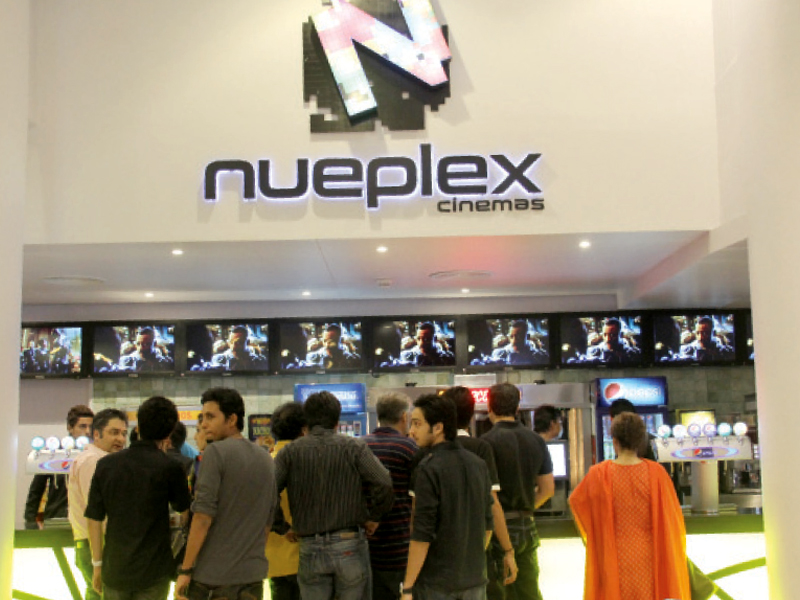 nueplex complex reportedly housing the largest screens in pakistan opened officially on friday with the screening of bollywood movie satyagraha the complex has five theatre halls photo ayesha mir express