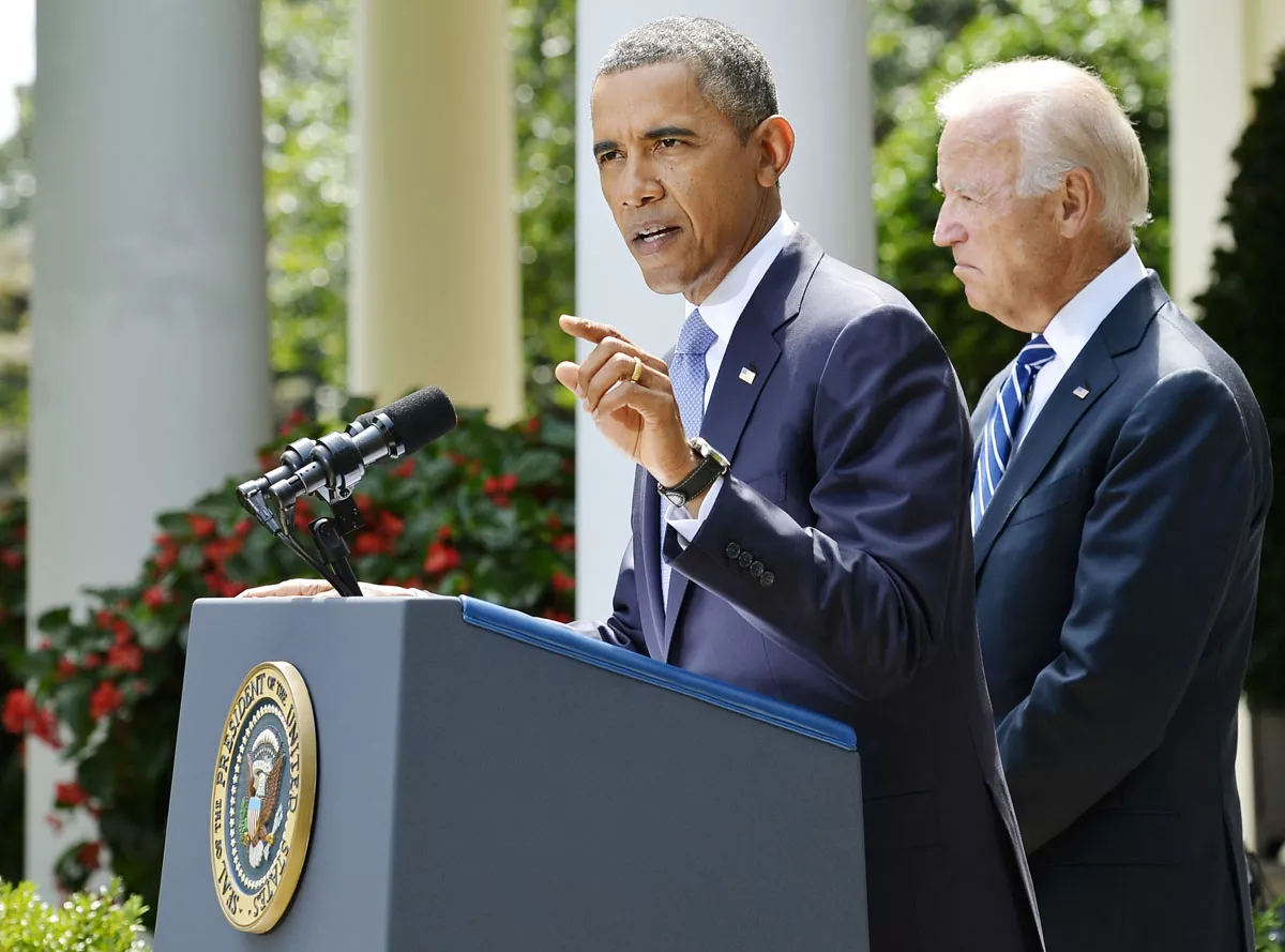 us president barack obama l speaks next to vice president joe biden r at the rose garden of the white house august 31 2013 in washington photo reuters us president barack obama l speaks next to vice president joe biden r at the rose garden of the white house august 31 2013 in washington photo reuters