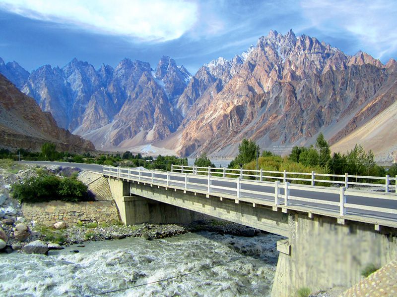 as the name suggests these cascading peaks fall like symmetrical cones rather like the structure of a cathedral photo aamna latif