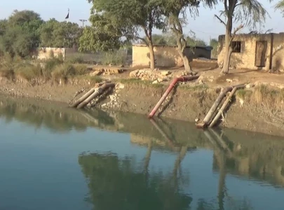 water channel repairs fail to meet expectations in badin