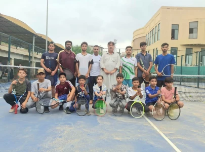 junior tennis stars in the making shine at peshawar camp junior tennis stars in the making shine at peshawar camp