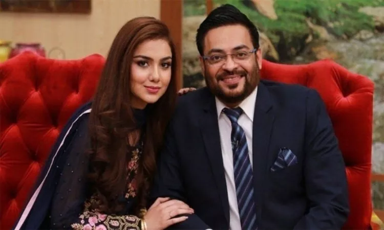 aamir liaquat rubbishes divorce rumours with a pawri esque video aamir liaquat rubbishes divorce rumours with a pawri esque video