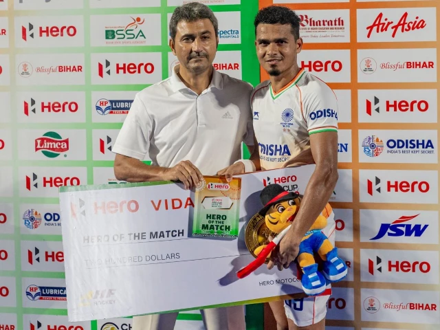 india s abhishek takes the hero of the tournament award for his role in helping the team win the trophy photo ahf india s abhishek takes the hero of the tournament award for his role in helping the team win the trophy photo ahf