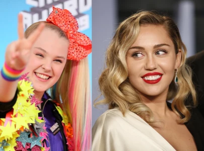 jojo siwa channels miley cyrus with eye catching teddy bear look